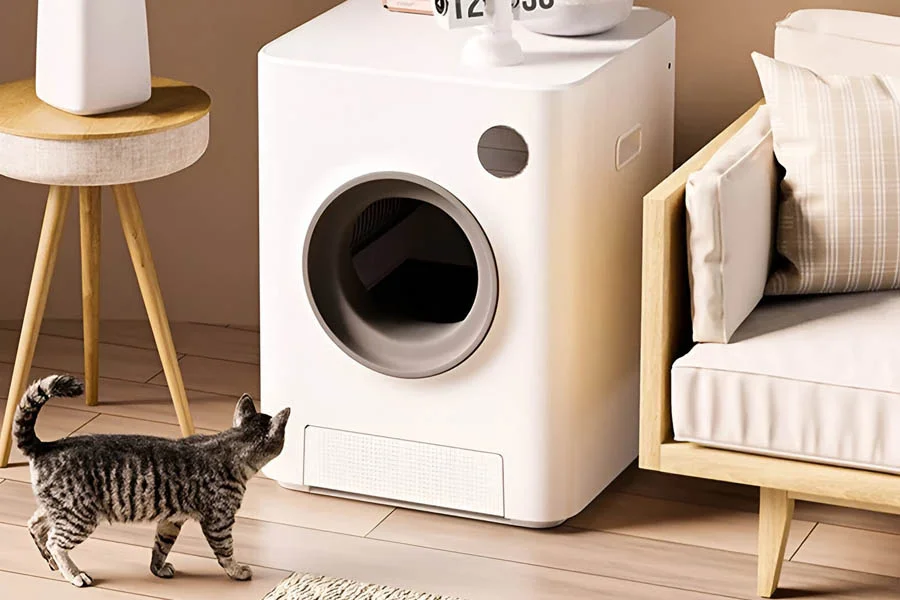 cat litter machine