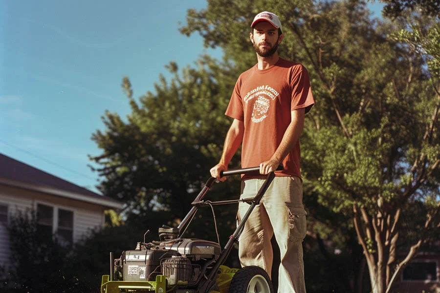 push mower for small yard